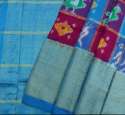 Ikat Silk Saree thumb 4