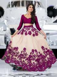 Designer Net Lehenga