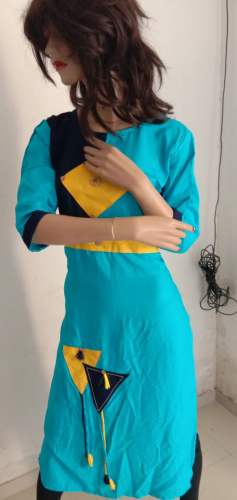 fancy rayon kurti by RND Creation
