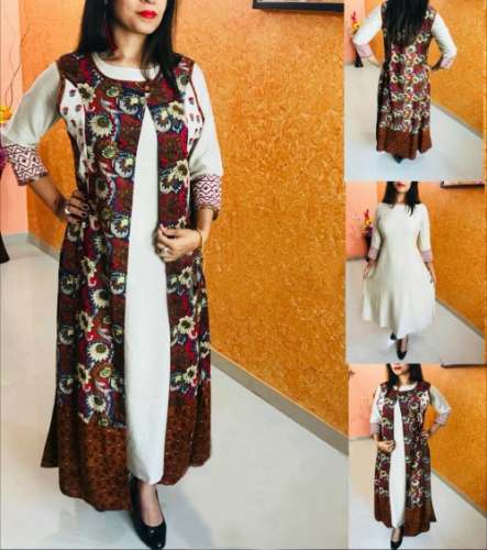 Rayon Printed Kurti