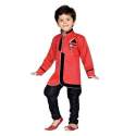 Kids Red Sherwani thumb 1