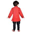 Kids Red Sherwani thumb 3
