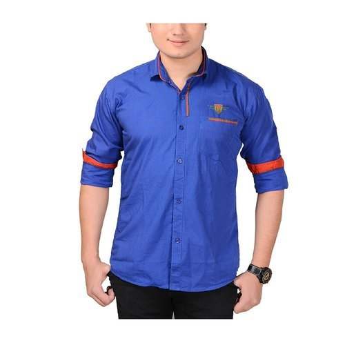 Mens Blue Shirt