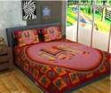 Jaipuri Printed Cotton Floral Bed Sheet thumb 2