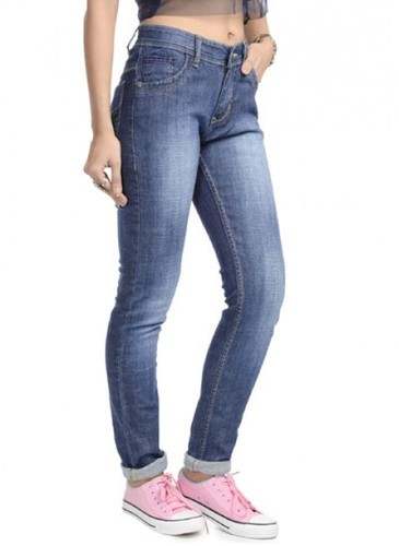 ladies Skinny denim jeans by The Bio Clean India Exports