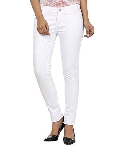 Ladies White Jeans 