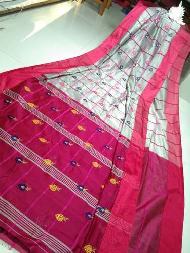 Designer Cotton Silk Handloom Saree by Sanghamitra Pal