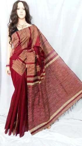 Designer Ghicha Silk Handloom Saree by Sanghamitra Pal