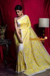 Designer Kantha Silk Saree