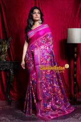 Digital Printe Kantha Saree