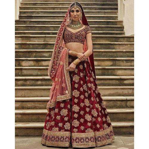Fancy Bridal Wear Lehenga  by Madan Gopal Podder