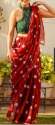 Khadi Cotton Ball Print Saree  thumb 4