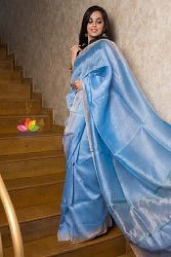 Silk Linen Saree