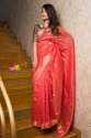 Silk Linen Saree thumb 1