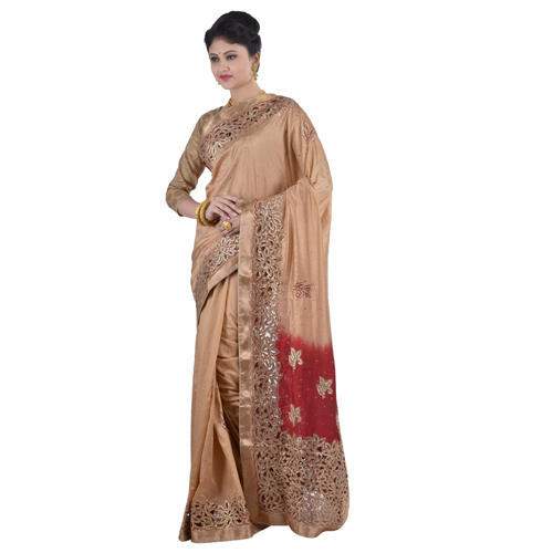 Heavy Designer Work Silk Saree by Kimatra Trendy Fashion Mantra