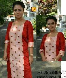 Fancy Straight kurti
