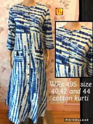 Printed Anarkali kurtis 