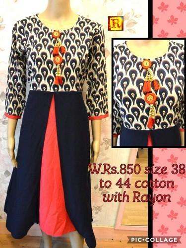 Printed kurtis 