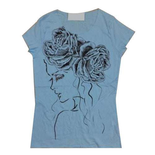 Fancy Girls Printed T shirt by MAM Fashion