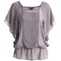 ruffle-sleeve-chiffon-top