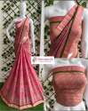 Designer Chiffon Saree thumb 2