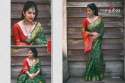 Designer Partiwear saree thumb 2
