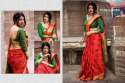 Designer Partiwear saree thumb 4