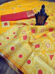 Fancy Jacquard Saree