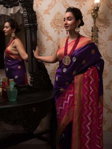 Lichi Silk Saree