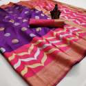 Lichi Silk Saree thumb 3