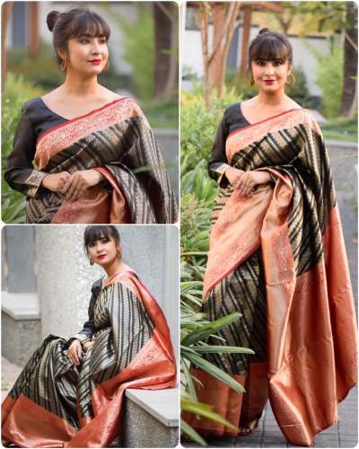 New Designer Woven Banarasi silk saree by Choiceespecial