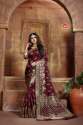 New Parti wear Banarasi designer silk saree