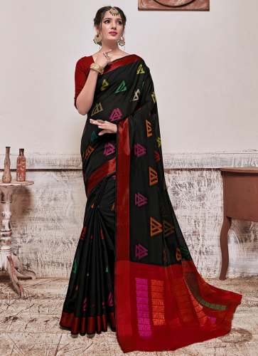 Printed Cotton Saree