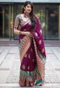Pure Banarasi Silk saree thumb 4