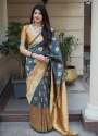 Pure Banarasi Silk saree thumb 6