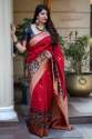 Pure Banarasi Silk saree thumb 8