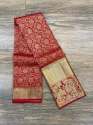 Buy Wedding Kanjivaram Silk Saree For Ladies thumb 1