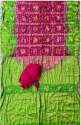 Bandhani Art Silk Saree thumb 2