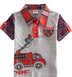 Kids Collar T Shirt