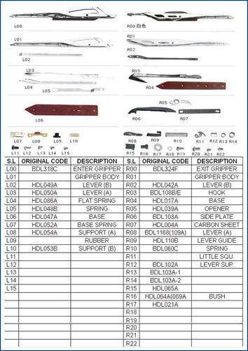 Somet Rapier Loom Parts For Sm93 thema11 and alpha