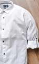 Men White 100 % Pure Linen Shirts thumb 1