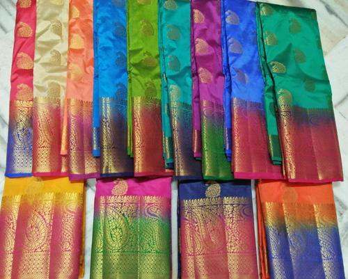 Kanchipurm Tussar Silk Saree