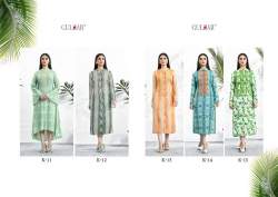 Digital Print With Resham Work Kurti 