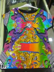 Designer Printed Round neck Top