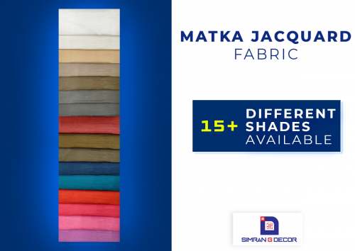 Matka Jacquard Fabric Manufacturer Surat