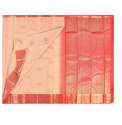 Cream Kanchipuram Designer Silk Saree thumb 1