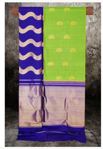 Green Kanchipuram Silk Saree