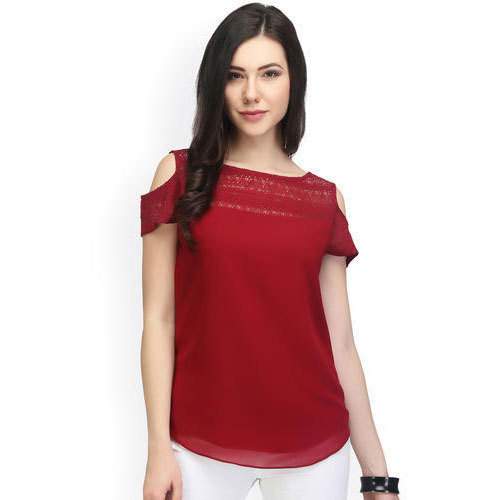 Ladies Cold Shoulder Top