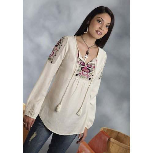 Ladies Western Cotton Top