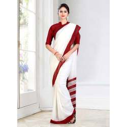 Nurse Uniform Saree